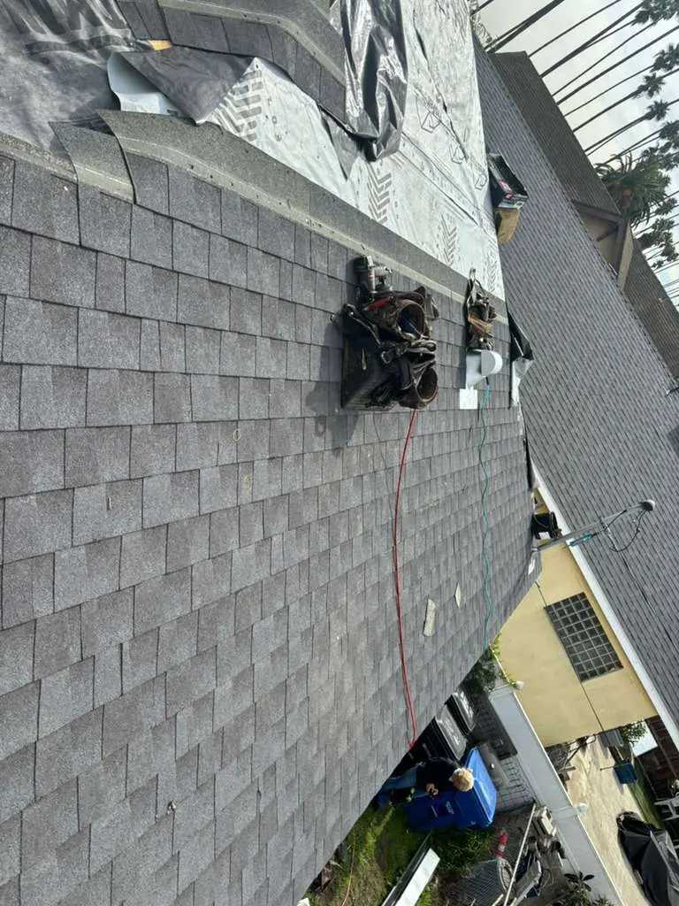 Printed underlayment adjoining shingle courses at a roof edge